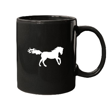 Discover running horse Mugs
