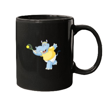 Discover Tennis Hippo Mugs