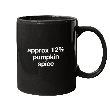 Discover Approx 12 Pumpkin Spice In Plain White Letters It Mugs