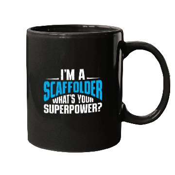 Discover Scaffolder Gift Craftsman Job Scaffolder Mugs