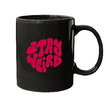 Discover Stay Weird Mugs