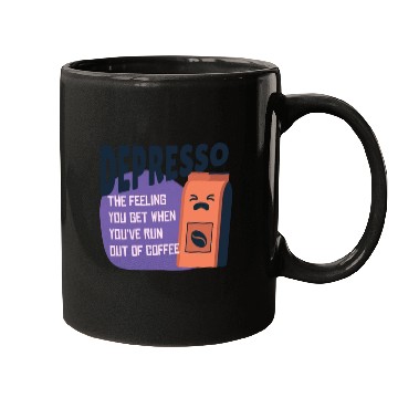 Discover Depresso Coffee Mugs