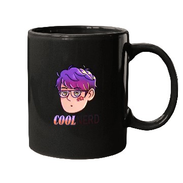 Discover Cool Nerd - Colour Purple design Mugs