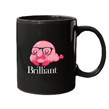 Discover Brilliant Blobfish Nerd Geek Smart Blobfish Mugs