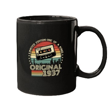 Discover 1937 Birthday Gift Limited Edition Mugs
