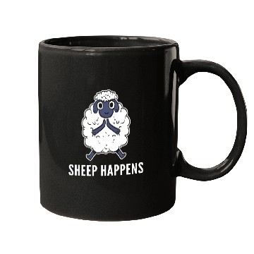 Discover Sheep Happens Farmer Gift Mugs