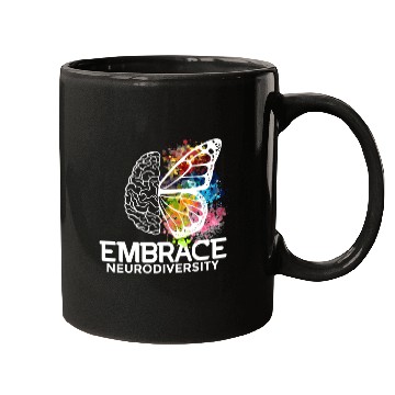 Discover Embrace Neurodiversity - Adhd Awareness Mugs