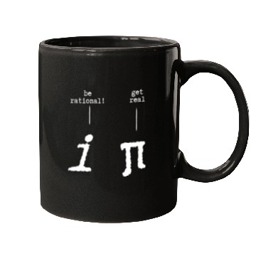 Discover Funny Math circle number pi quote cool Mugs