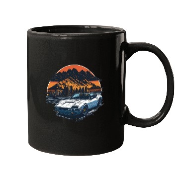 Discover fast car colorful shades Mugs