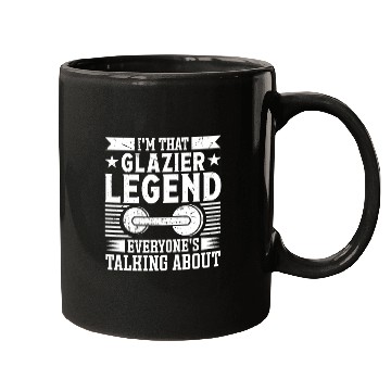 Discover Glazier worker legend glassworker window install Mugs