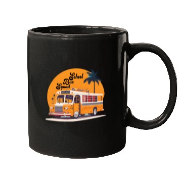 Discover The Nature School bus Mugs design