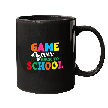 Discover Game Over Back To School Mugs