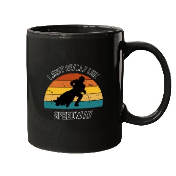 Discover I JUST REALLY LIKE SPEEDWAY Mugs