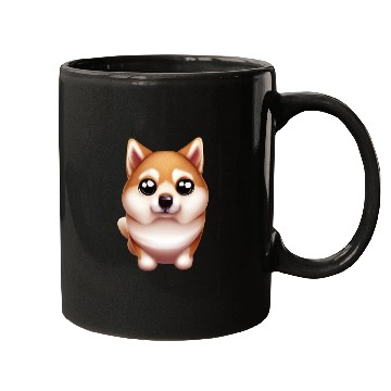 Discover Shiba Inu Artistry Mugs