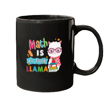 Discover Math Is No Prob Llama Math Teacher Llama Lover S Mugs