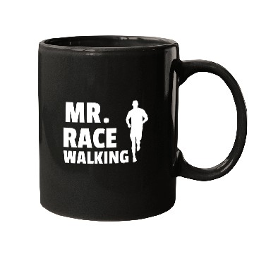 Discover MR. race walking, Race walking Mugs