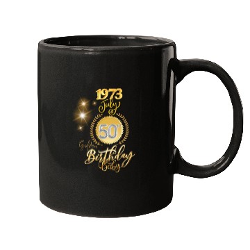 Discover 50th Birthday, July, 1973. Mugs