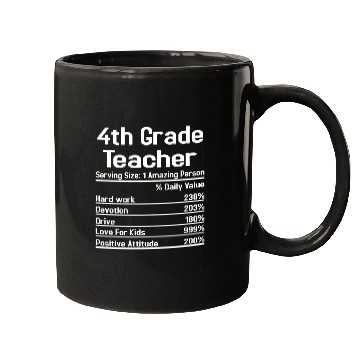Discover 4th Grade Teacher Mugs