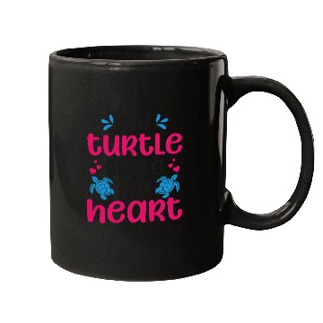 Discover Sea Turtle Tortoise Valentines Day Mugs
