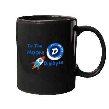 Discover Digibyte To The Moon Mugs
