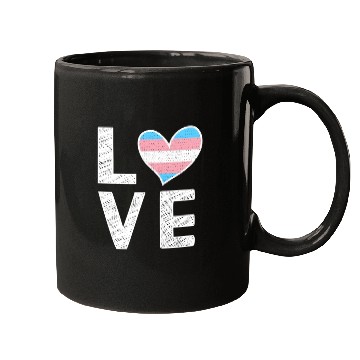 Discover Transgender Love - Trans Pride Flag Transgender Mugs
