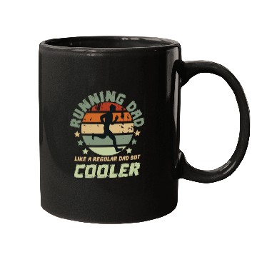 Discover Funny Running Dad Like A Regular Dad Mugs
