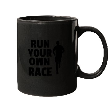 Discover Run your own race, Race walking Mugs