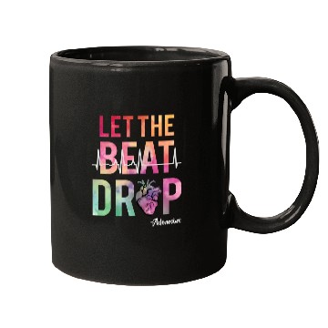 Discover Let The Beat Drop Adenosine Best Nurse Saying Rn Mugs