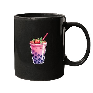 Discover Boba Tea Design - Bubble Tea Mugs