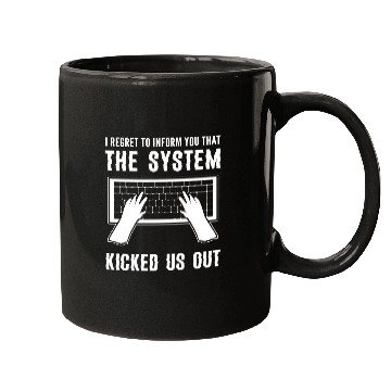 Discover System Kicked Us Programmer and Coder Gift Mugs