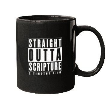 Discover Straight Outta Scripture Mugs