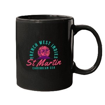 Discover Caribbean St Martin Mugs