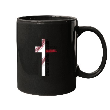 Discover I Need Baseball And Jesus Sports Mom Christian Cro Mugs