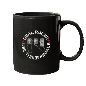 Discover Real Racer Use Three Pedals Mugs