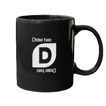 Discover Uno Draw Two Card Mugs