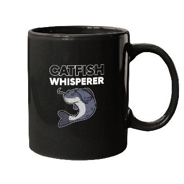 Discover Catfish Whisperer Flathead Catfish Mugs