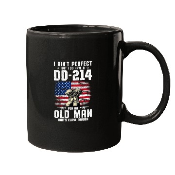 Discover US Army DD-214 American Flag Mugs