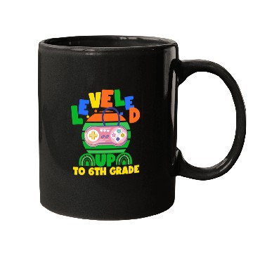 Discover Level up to 6th grade, back to school Mugs
