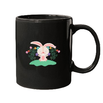 Discover Easter Bunny Rabbit With Red Carrot Mugs