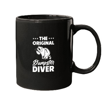 Discover Raccoon Lover Trash Picking Dumpster Diving Trash Mugs