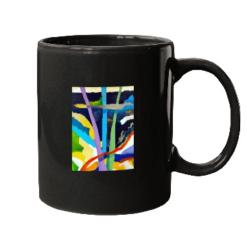 Discover Nature inspired Abstract Trees Mugs