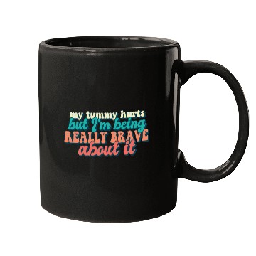 Discover Tummy Ache Survivor My Tummy Hurts Funny Food Mugs