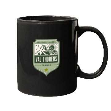 Discover Val Thorens France Three Valleys Ski Mugs