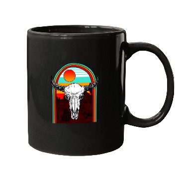 Discover Cow Mugs, Cow Skulls Hippie Aztec Mugs, Cow Fan