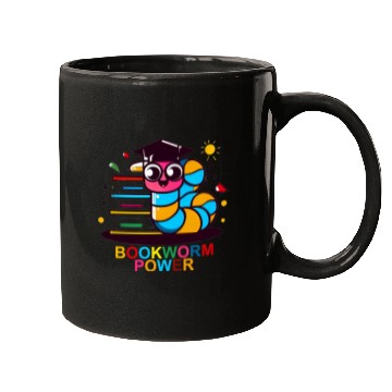 Discover "Bookworm's Graduation: Back-to-School Mugs