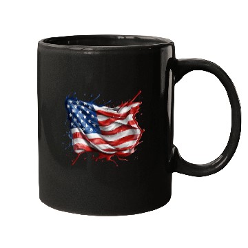 Discover American Flag Mugs
