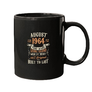 Discover August 1964 Birthday Surprise Mugs