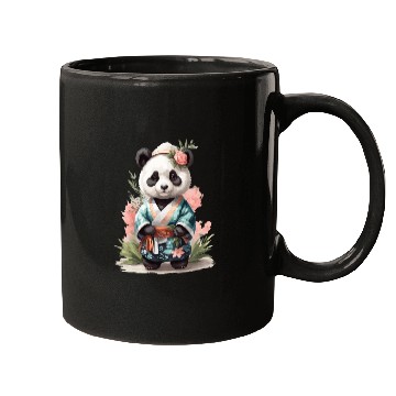 Discover Kawaii Baby Panda Japanese Style Mugs