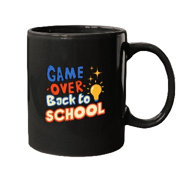 Discover Game Over Back to School Mugs