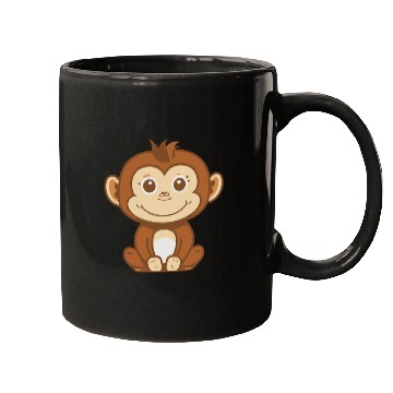 Discover Sweet baby Monkey Mugs